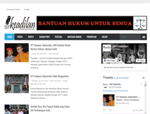 Tablet Screenshot of lbh-keadilan.org